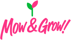 Logotyp Mow and Grow